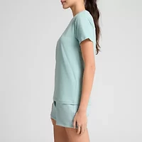 PUMA Womens Crew Neck Short Sleeve Active T-Shirt