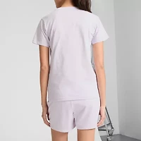 PUMA Womens Crew Neck Short Sleeve Active T-Shirt