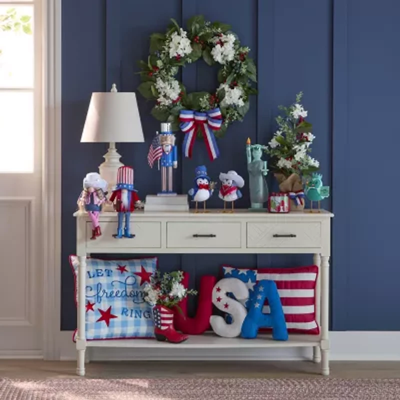 Layerings Uncle Sam And Cowgirl 2-pc. Gnome