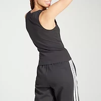 adidas Womens Crew Neck Sleeveless Active Tank Top