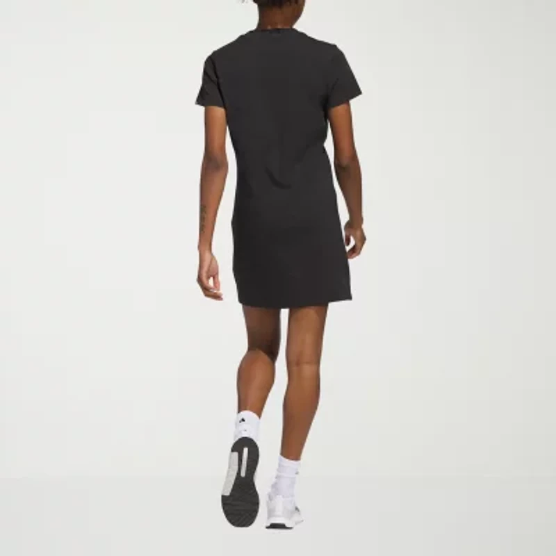 adidas Womens Short Sleeve Active Shirt Dress