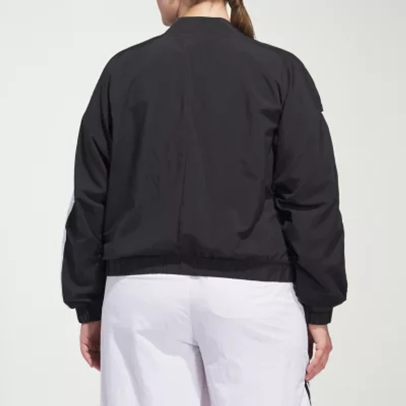 adidas Womens Lightweight Plus Bomber Jacket