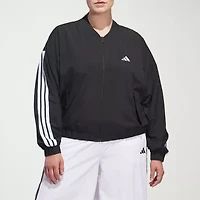 adidas Womens Lightweight Plus Bomber Jacket