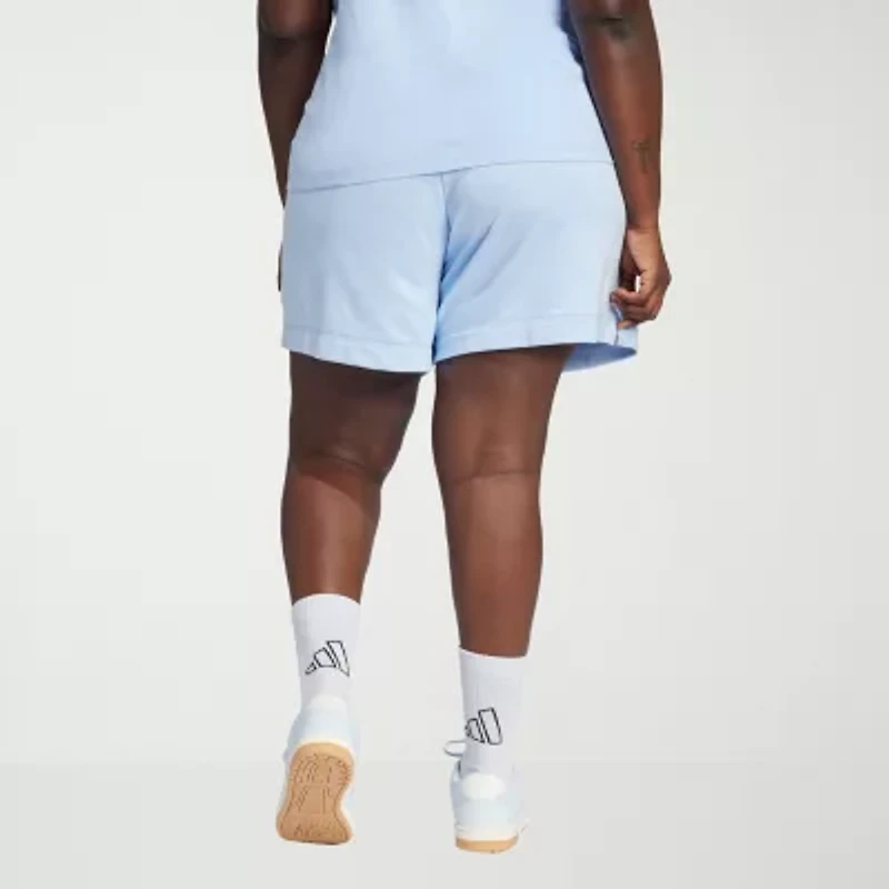 adidas Womens Mid Rise Plus Active Pull-On Short