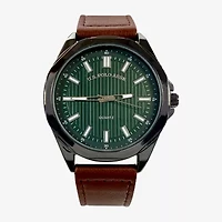 U.S. Polo Assn. Mens Brown 4-pc. Watch Boxed Set Usc20293jc