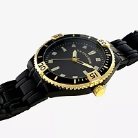 U.S. Polo Assn. Mens Black 4-pc. Watch Boxed Set Usc20294jc