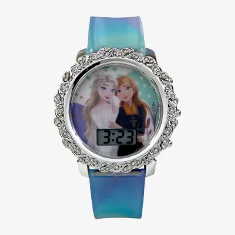 Disney Frozen Girls Multicolor Strap Watch Fzn45187jc