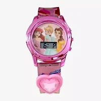Disney Collection Princess Girls Pink Strap Watch Pn4692jc