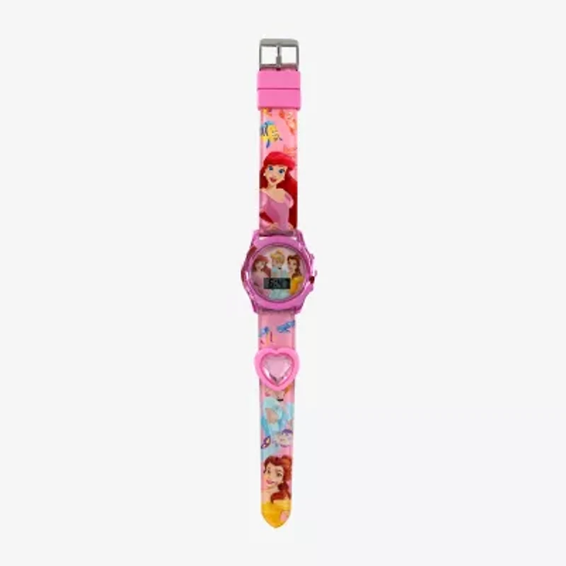 Disney Collection Princess Girls Pink Strap Watch Pn4692jc