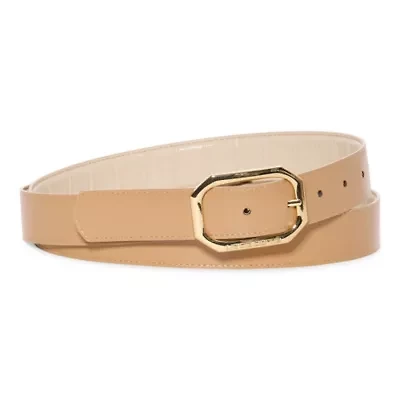 Liz Claiborne 29mm Geo Flip Reversible Womens Belt
