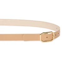 Liz Claiborne 29mm Geo Flip Reversible Womens Belt