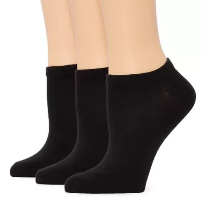 Mixit Everyday Essential Womens 3 Pair No Show Socks