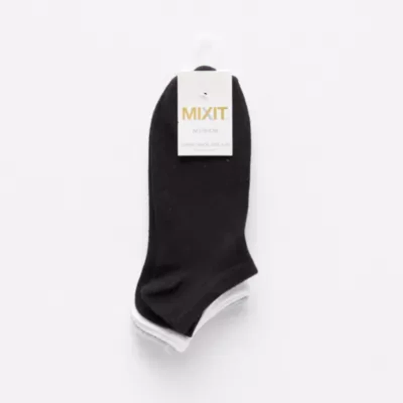Mixit Everyday Essential Womens 3 Pair No Show Socks