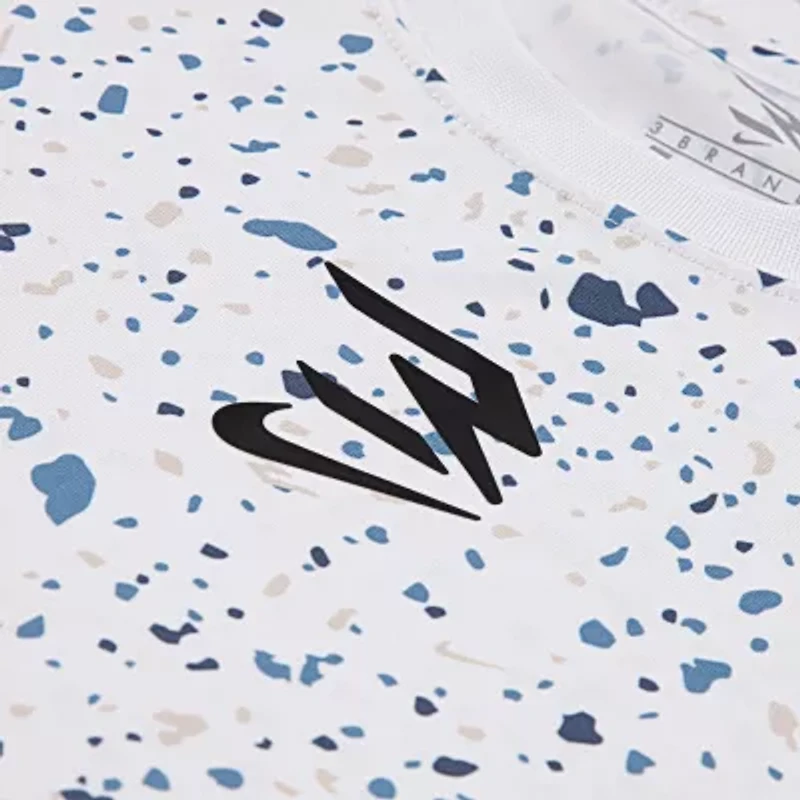 Nike 3BRAND by Russell Wilson Big Kid Boys Crew Neck Short Sleeve Regular Fit Graphic T-Shirt