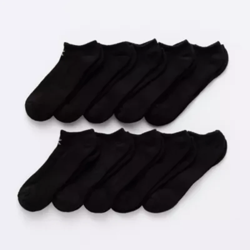 Xersion Quick-Dri Mens 10 Pair Low Cut Socks