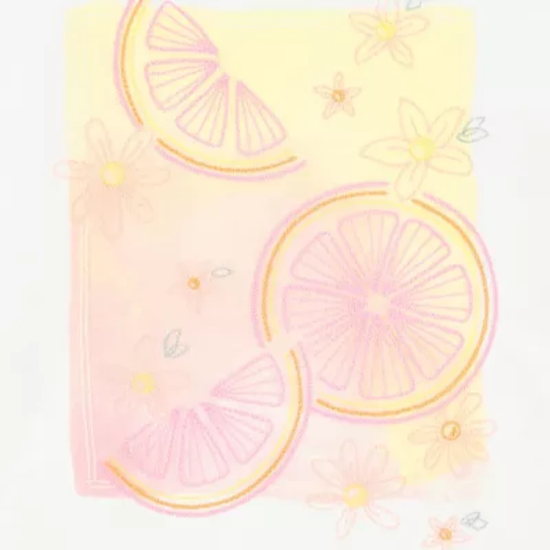 Carter's Little & Big Kid Girls Scoop Neck Short Sleeve Regular Fit Graphic T-Shirt