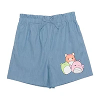 Little & Big Kid Girls Squishmallows Denim Short