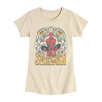 Disney Collection Little & Big Kid Girls Crew Neck Short Sleeve Guardians of the Galaxy Graphic T-Shirt
