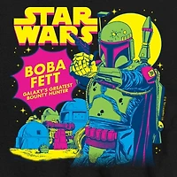 Disney Collection Little & Big Kid Boys Crew Neck Short Sleeve Star Wars Graphic T-Shirt