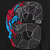 Disney Collection Little & Big Kid Boys Crew Neck Short Sleeve Spiderman Graphic T-Shirt
