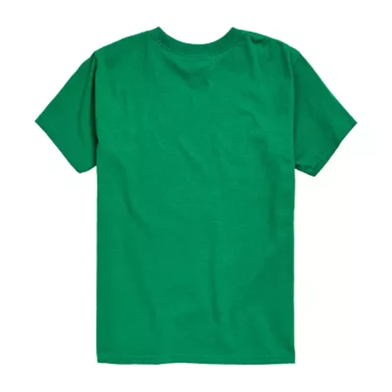 Disney Collection Little & Big Kid Boys Crew Neck Short Sleeve Hulk Graphic T-Shirt