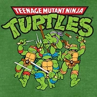 Mens Short Sleeve Teenage Mutant Ninja Turtles Graphic T-Shirt