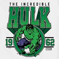 Mens Short Sleeve Hulk Marvel Graphic T-Shirt