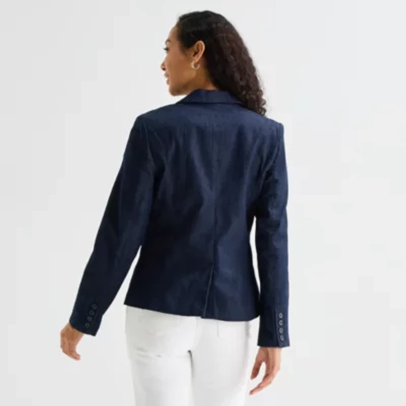 Liz Claiborne Womens Tall Regular Fit Blazer