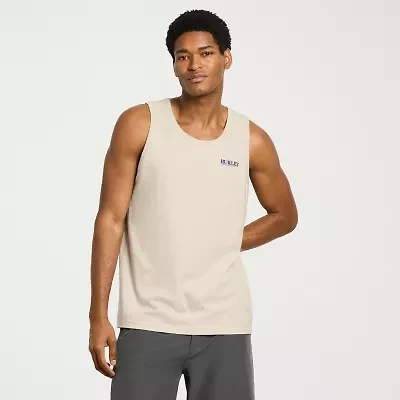 Hurley Mens Crew Neck Short Sleeve Tank Top