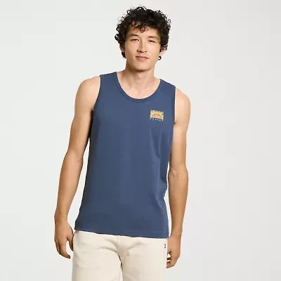 Hurley Mens Crew Neck Sleeveless Tank Top