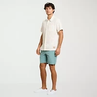 Hurley Mens Regular Fit Stretch Fabric Button-Down Shirt