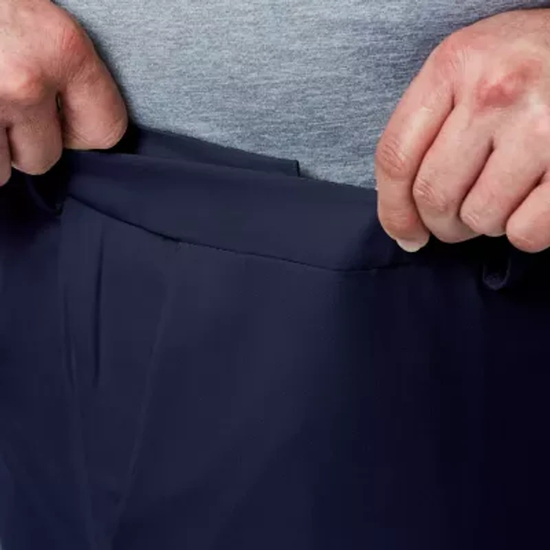 Haggar Premium Comfort Expandable Waist Mens Classic Fit Big and Tall Dress Flat Front Pant