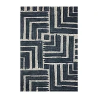 Loloi Hagen Geometric Power Loomed Indoor Rectangular Runner