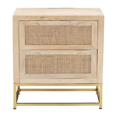 Videra Bedroom Collection 2-Drawer Nightstand
