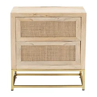 Videra Bedroom Collection 2-Drawer Nightstand