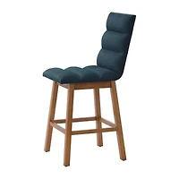 Corliving Boston Dining Collection 2-pc. Upholstered Tufted Bar Stool