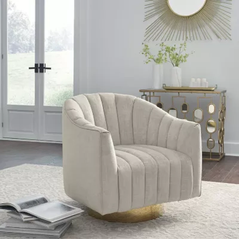 Signature Design by Ashley® Penzlin Swivel Barrel Chair
