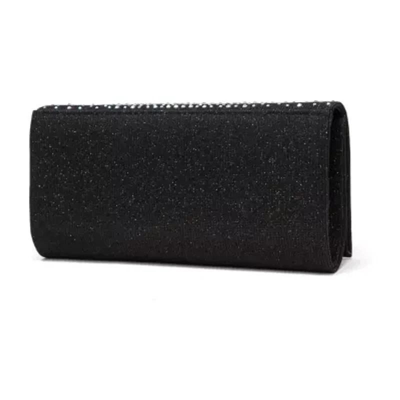 Gunne Sax by Jessica McClintock Chloe Scattered Stones Clutch Evening Bag