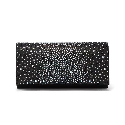 Gunne Sax by Jessica McClintock Chloe Scattered Stones Clutch Evening Bag