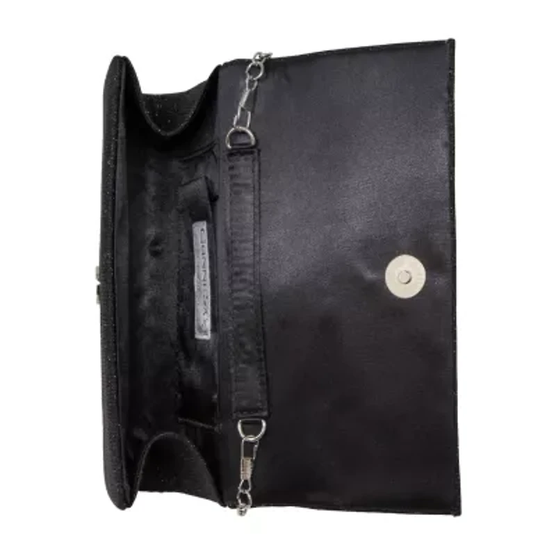 Gunne Sax by Jessica McClintock Chloe Scattered Stones Clutch Evening Bag