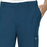 Wink® W123 Flat Front Cargo Pocket Mens Moisture Wicking Wrinkle Resistant Quick Dry Scrub Pant