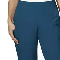 Wink® W123 Flat Front Cargo Pocket Womens Moisture Wicking Wrinkle Resistant Quick Dry Scrub Pant