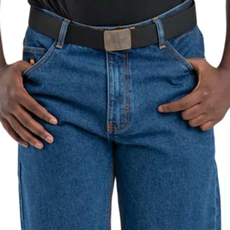 Berne Flame Resistant Mens Straight Leg Regular Fit Jean