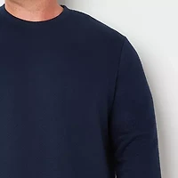 Stylus Mens Crew Neck Long Sleeve Big and Tall T-Shirt