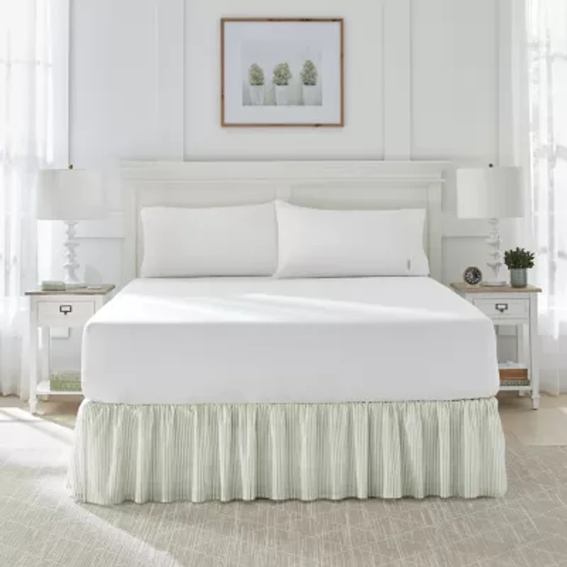 Laura Ashley Classics Cotton 14" Bed Skirt