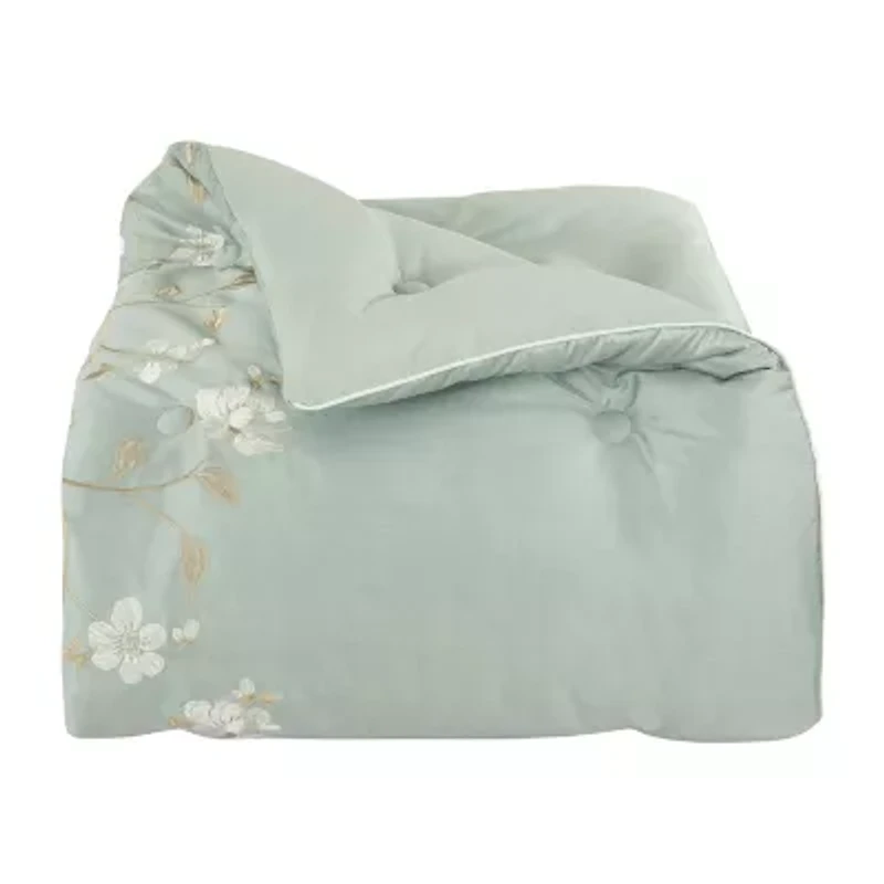Royal Court Spring Garden 4-pc. Floral Extra Weight Comforter Set