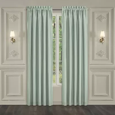 Royal Court Sring Garden Rod Pocket Light-Filtering Set of 2 Curtain Panel