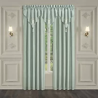 Royal Court Sring Garden Rod Pocket Light-Filtering Set of 2 Curtain Panel