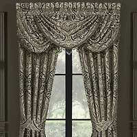 Queen Street Terra Rod Pocket Waterfall Valance