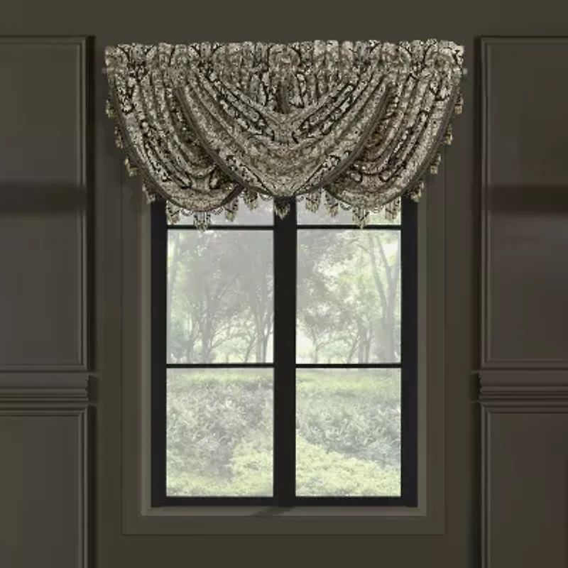 Queen Street Terra Rod Pocket Waterfall Valance
